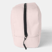 Rosa Flamingo-Tropen-Monogramm-Bräute Waschbeutel (Rechts)
