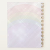 Rosa Flamingo Tropenpalme Planer (Rückseite)