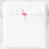 Rosa Flamingo Tropical Stickers (Tasche)
