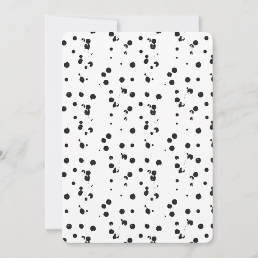 Rosa Flamingo Tropical Style Hochzeit Einladung (Rückseite)