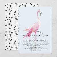 Rosa Flamingo Tropical Style Hochzeit