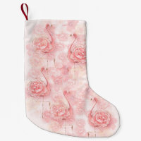 Rosa Flamingo-tropische rosa Rosen