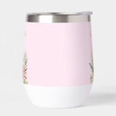 Rosa Flamingo tropische Sommermonogramm (Links)