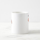 Rosa Flamingo-Vogel Lineart-57567 Kaffeetasse (Mittel)