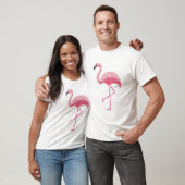 Rosa Flamingo-Vogel T-Shirt (Unisex)
