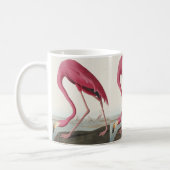 Rosa Flamingo von Vögeln Amerikas Kaffeetasse (Links)