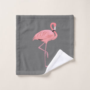 Rosa Flamingo Waschlappen
