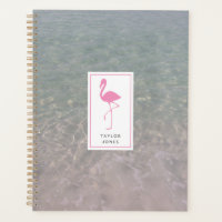 Rosa Flamingo Wasser Personalisiert