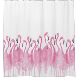 Rosa FlamingoDuschvorhang Duschvorhang