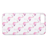 Rosa Flamingos 2 Case-Mate iPhone Hülle (Rückseite (Horizontal))