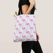 Rosa Flamingos 2 Tasche (Von Nahem)