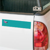Rosa Flamingos Autoaufkleber (Auf Lkw)
