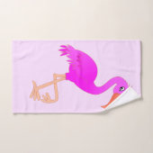 Rosa Flamingos Badehandtücher Badhandtuch Set (Handtuch)