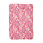 Rosa Flamingos Badematte (Vorderseite Vertikal)