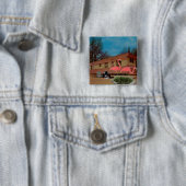 Rosa Flamingos Button (Beispiel)