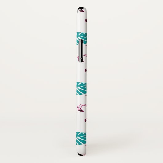 Rosa Flamingos Case-Mate iPhone Hülle (Hinten/Rechts)