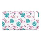 Rosa Flamingos Case-Mate iPhone Hülle (Rückseite (Horizontal))