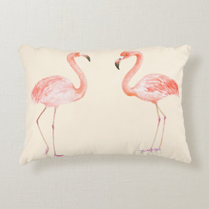 Rosa Flamingos Dekokissen