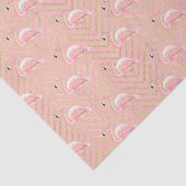Rosa Flamingos (Design 13 Pink Series) Seidenpapier (Ausschnitt)