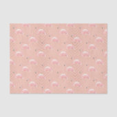 Rosa Flamingos (Design 13 Pink Series) Seidenpapier (Vorderseite)