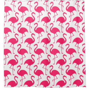 Rosa Flamingos Duschvorhang