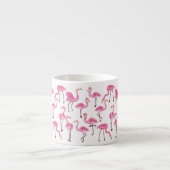 Rosa Flamingos Espressotasse (Vorderseite)