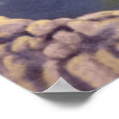 Rosa Flamingos, Florida Poster (Ecke)