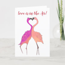 Rosa Flamingos in der Liebe Herzlich Willkommen im