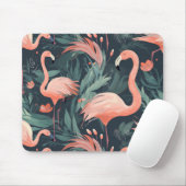 Rosa Flamingos in Fernen Mousepad (Mit Mouse)