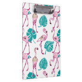 Rosa Flamingos Klemmbrett (Rechts)