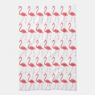 Rosa Flamingos Küchentücher