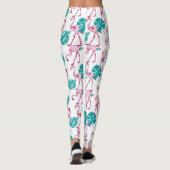 Rosa Flamingos Leggings (Rückseite)