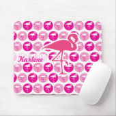 Rosa Flamingos Mousepad (Mit Mouse)