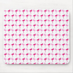Rosa Flamingos Mousepad