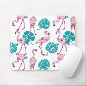 Rosa Flamingos Mousepad (Mit Mouse)