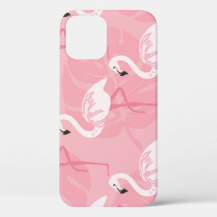 Rosa Flamingos: nahtlose Vintage Illustration. Case-Mate iPhone Hülle