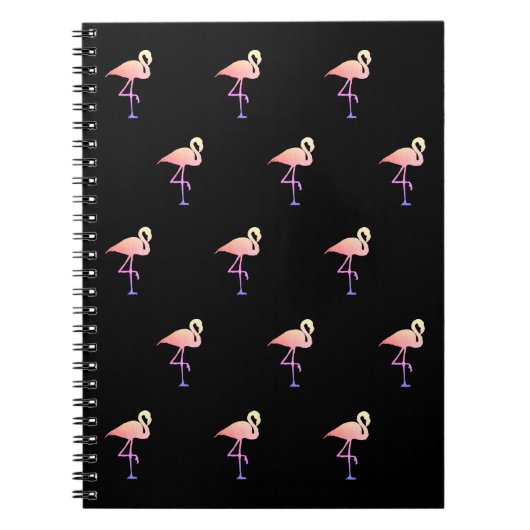 Rosa Flamingos Notizblock (Vorderseite)