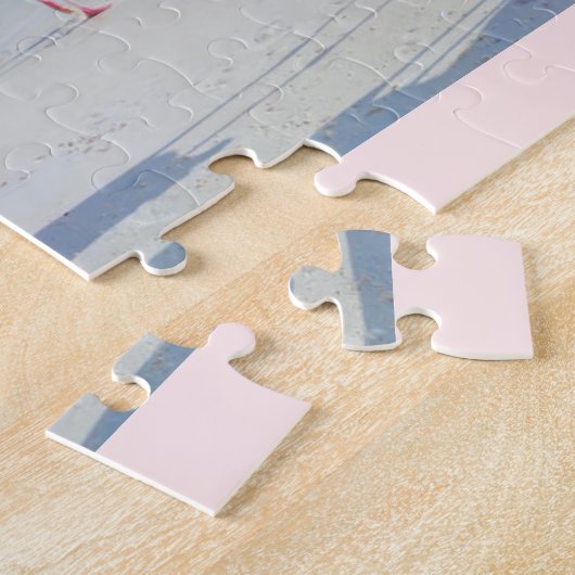 Rosa Flamingos-Puzzle Puzzle (Seite)