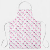 Rosa Flamingos Schürze (Vorderseite)
