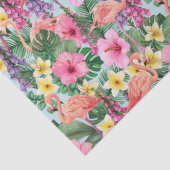 Rosa Flamingos Seidenpapier (Detail)