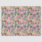 Rosa Flamingos Seidenpapier (Vorderseite)