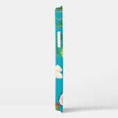 Rosa Flamingos: tropisches nahtloses Muster Case-Mate iPhone Hülle (Rückseite / Rechts)