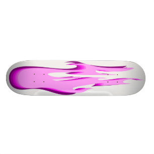 Rosa Flammen-Mädchen-Skateboards Skateboard