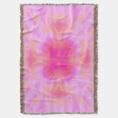 Rosa Flare Decke (Vorderseite Vertikal)