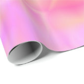Rosa Flare Geschenkpapier (Rolleneckpunkt)