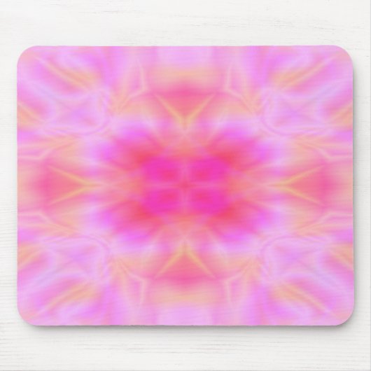Rosa Flare Mousepad (Vorne)