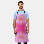 Rosa Flare Schürze (Getragen)