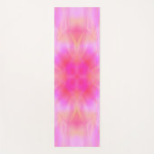 Rosa Flare Yogamatte (Vorderseite)