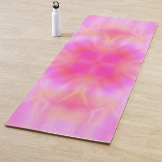 Rosa Flare Yogamatte (Beispiel)