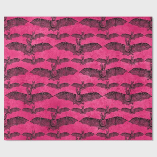 Rosa Flechtpapier Geschenkpapier (Flach)